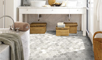 bathroom tile flooring options