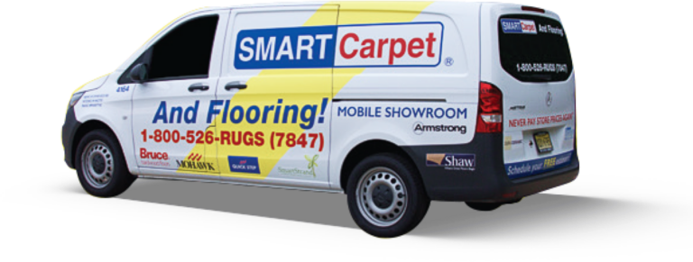 Smart Carpet and Flooring van